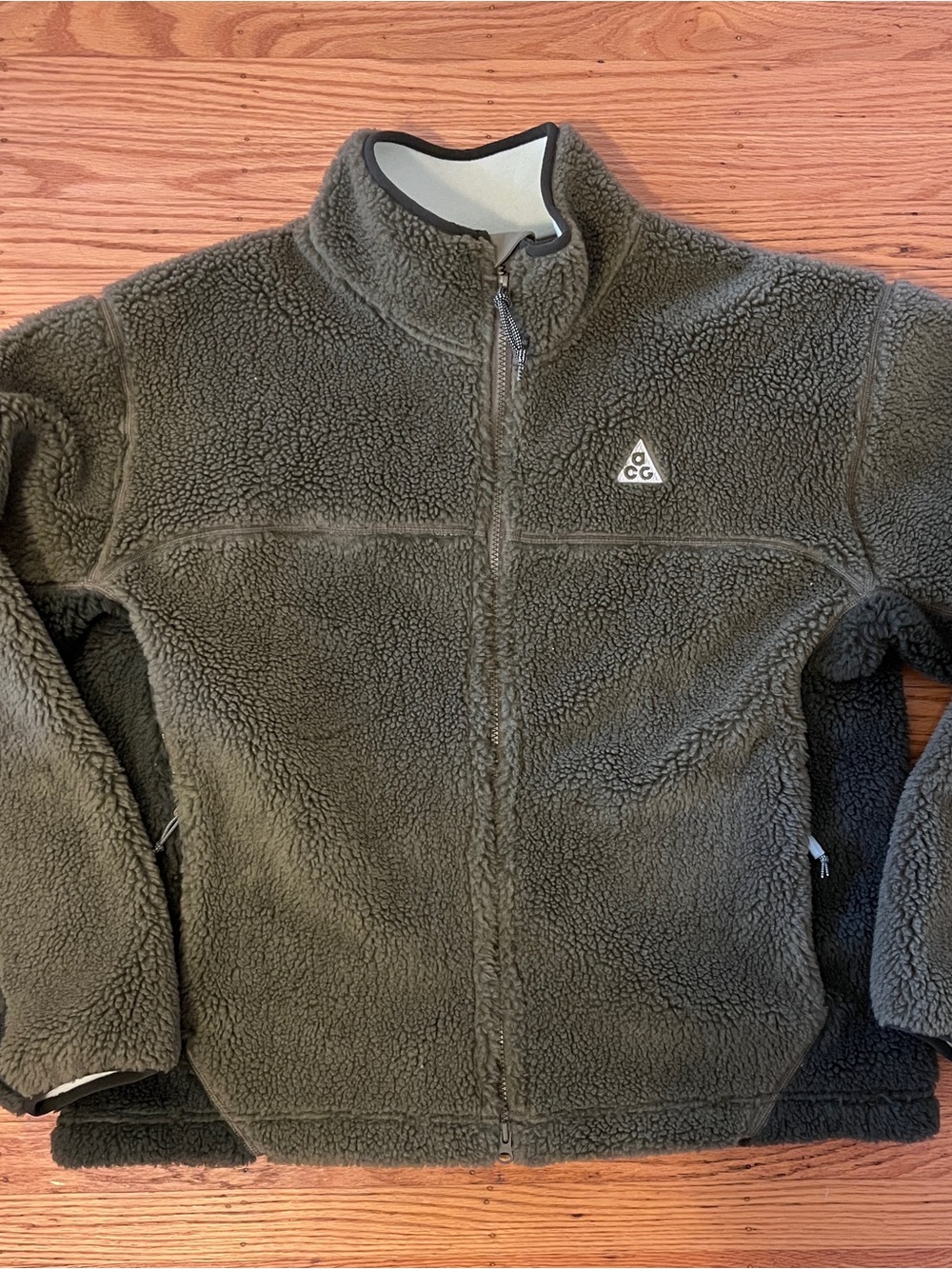 Nike Men's ACG Canwell Glacier Therma-FIT ADV Windproof Fleece Jacket NWT Medium
